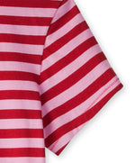 Load image into Gallery viewer, Outerknown - Sojourn Boy Tee - Stripe Primrose - Texture