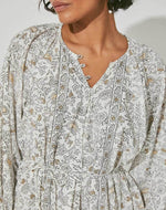 Load image into Gallery viewer, Cleobella Aaliyah Kaftan Midi Dress - Detail