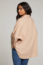 Load image into Gallery viewer, Chaser Clothing Ezra Warm Taupe Button Up
