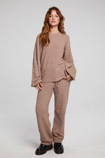 Load image into Gallery viewer, Chaser Frankie Warm Taupe Pullover