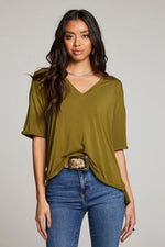 Load image into Gallery viewer, Chaser Mason Sphagnum V Neck