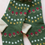 Load image into Gallery viewer, Full Bloom Socks -green