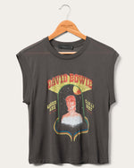 Load image into Gallery viewer, Junk Food Bowie Muscle Tee Front