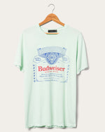 Load image into Gallery viewer, Junk Food - Budweiser Spray Tee - FrontJunkfoodBudweiser