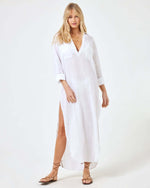Load image into Gallery viewer, Capistrano Tunic -white