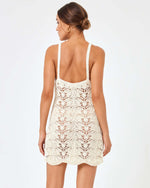 Load image into Gallery viewer, L*SPACE x Hanna Montazami Lisola Cover-Up - Coconut - Back