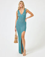 Load image into Gallery viewer, LSpace-Kihei-Dress-Teal-02
