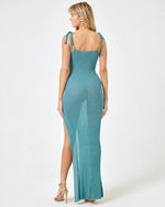 Load image into Gallery viewer, LSpace-Kihei-Dress-Teal-03