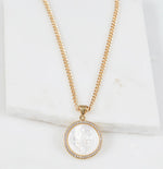 Load image into Gallery viewer, NatalieBJewelry-Le-Gaurdian-Gold-Necklace