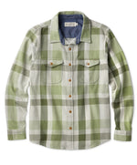 Load image into Gallery viewer, Outerknown Blanket Shirt in Fen Sage Plaid