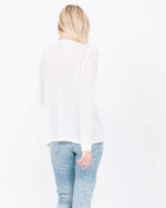 Load image into Gallery viewer, Claudia Cashmere Blend Trapeze Top - Back