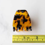 Load image into Gallery viewer, Tiepology-Eco-Natural-Small-Pick-Hair-Clip-Measurements
