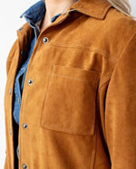 Load image into Gallery viewer, Amersterdam Heritage Brown Suede Jacket