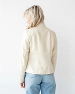 Load image into Gallery viewer, Amsterdam Heritage Cream Urban Leather Jacket