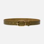 Load image into Gallery viewer, Amsterdam Heritage Olive Leather Belt