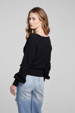 Load image into Gallery viewer, chaser-blackheart-shadow-star-long-sleeve-back-side