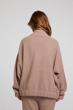 Load image into Gallery viewer, Chaser Kendall ZIp Jacket in Warm Taupe
