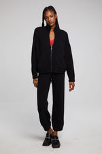 Load image into Gallery viewer, Kendall Licorice Zip Up Jacket