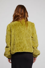 Load image into Gallery viewer, chaser-olive-green-faux-fur-jacket-03