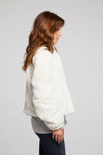 Load image into Gallery viewer, chaser-starry-white-faux-fur-jacket-05