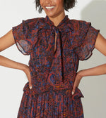Load image into Gallery viewer, cleobella-nicolette-ankle-dress-retrograde-paisley-dresses-cleobella-01