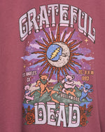 Load image into Gallery viewer, junk food clothing grateful dead mauve tee