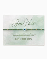 Load image into Gallery viewer, Kindred Row Evil Eye Bracelet Sage Green