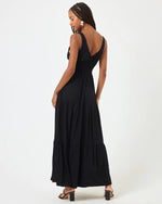 Load image into Gallery viewer, lspace-lilkoi-dress-black-02