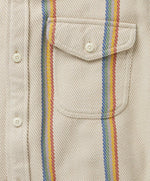 Load image into Gallery viewer, Outerknown Blanket Shirt Wheat - Close 2
