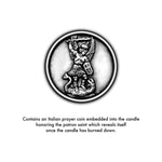 Load image into Gallery viewer, SAINT Candles' Saint Michael the Archangel Candle Coin
