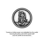 Load image into Gallery viewer, Saint Raphael the Archangel Candle - Coin