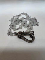 Load image into Gallery viewer, Aquamarine Necklace in Silver