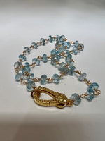 Load image into Gallery viewer, Blue Topaz Necklace