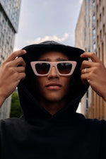 Load image into Gallery viewer, dick-moby-malaga-soft-pink-sunglasses-unisex