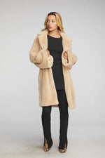 Load image into Gallery viewer, chaser-westminster-faux-fur-coat