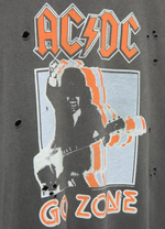 Load image into Gallery viewer, Women's AC/DC Go Zone Vintage Destroy Tee