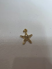 Small Star Diamond Pendant — Sands Swim jewelry, view 2