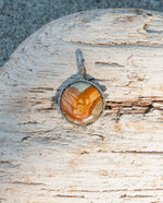 Load image into Gallery viewer, Brown-Green Agate Diamond Pendant 2