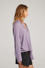 Load image into Gallery viewer, Chaser Brand Denver Blouse Purple

