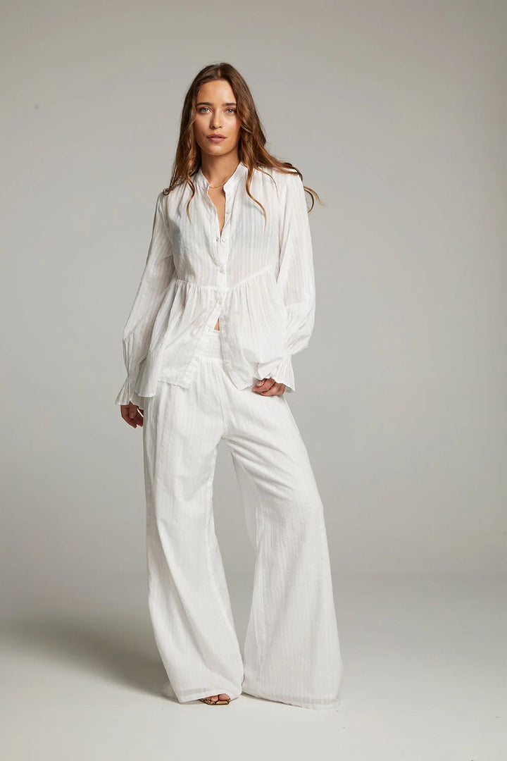 Chaser Dolphin White Button Down