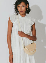 Load image into Gallery viewer, Cleobella_Goldie_Clutch_Natural_Messenger
