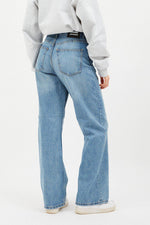 Load image into Gallery viewer, Dr. Denim Echo Jeans in Blue Jay - Back
