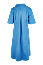 Load image into Gallery viewer, Foil Full Swing Trapeze Azure Dress
