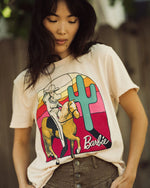 Load image into Gallery viewer, Junk food clothing Sunset Western Barbie Womens Tee
