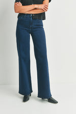 Load image into Gallery viewer, Just Black Denim Palazzo Pant

