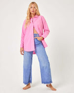 Load image into Gallery viewer, LSpace Poplin Skipper Top Guava - Full

