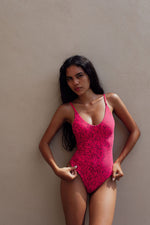 Load image into Gallery viewer, Sands Maillot -pink print

