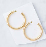 Load image into Gallery viewer, Sasha Hoop in Gold - Main
