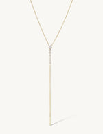 Load image into Gallery viewer, Vertebrae Drop Lariat Necklace by Sophie Ratner

