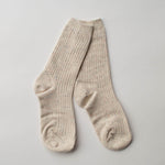 Load image into Gallery viewer, Tiepology-Confetti-Striped-Line-Socks-Oatmeal-01
